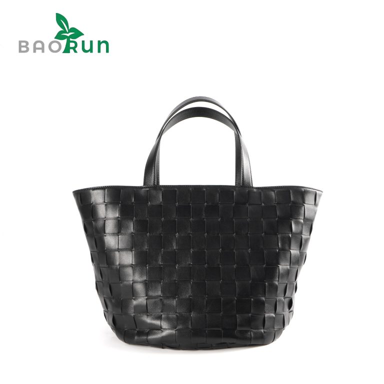 Bolsa Cesta de Mao em Trama
