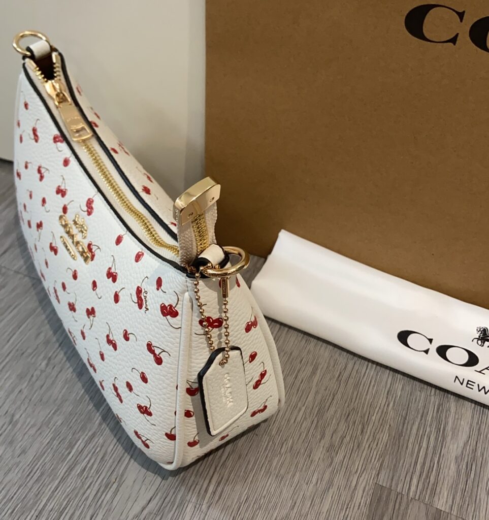 Bolsa baguete floral com alca removivel 6