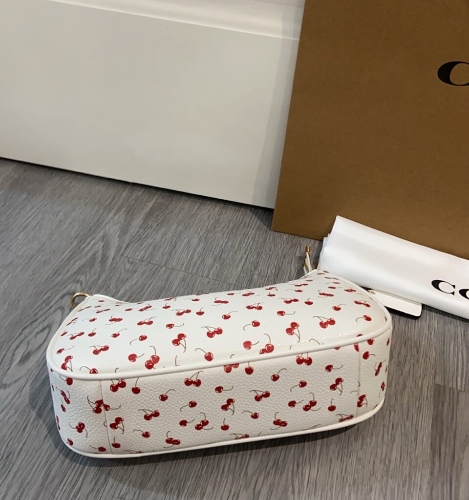 Bolsa baguete floral com alca removivel 7