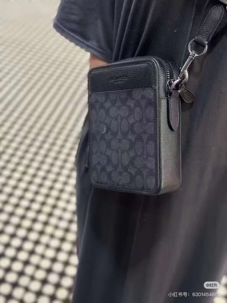 Bolsa transversal dupla grafite 6