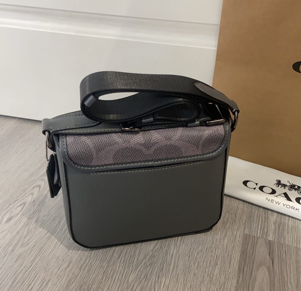Bolsa transversal pocket grafite 2