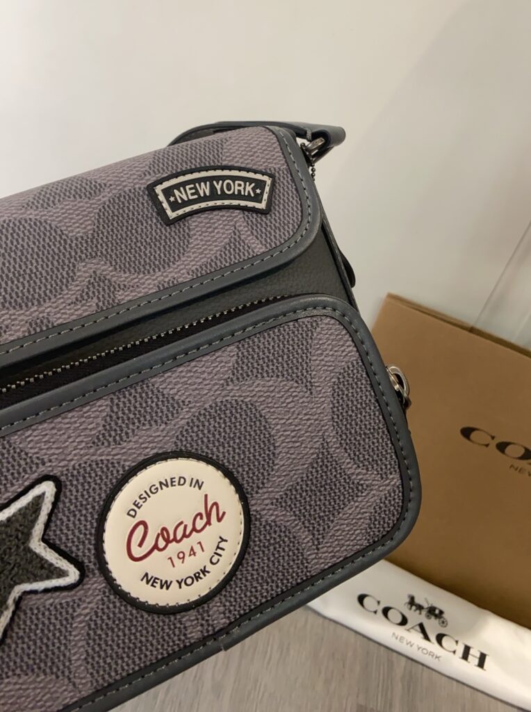 Bolsa transversal pocket grafite 5