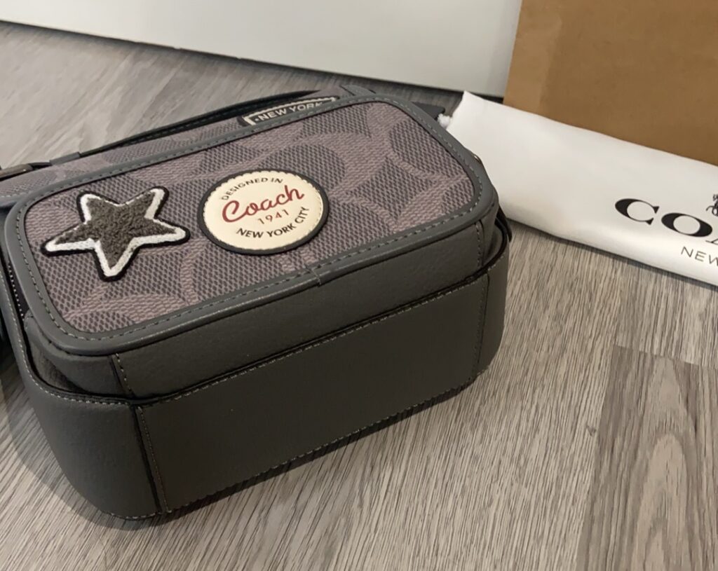 Bolsa transversal pocket grafite 7