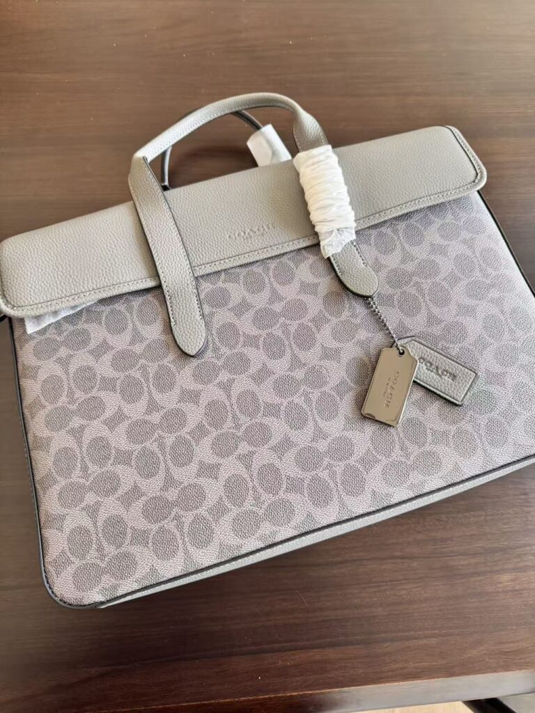 Bolsa tote estruturada cinza 5