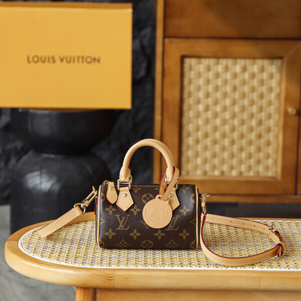 Bolsa Nano Speedy em canvas Monogram 1