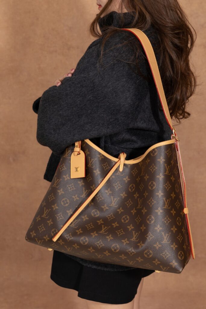 Bolsa CarryAll MM em canvas Monogram 1