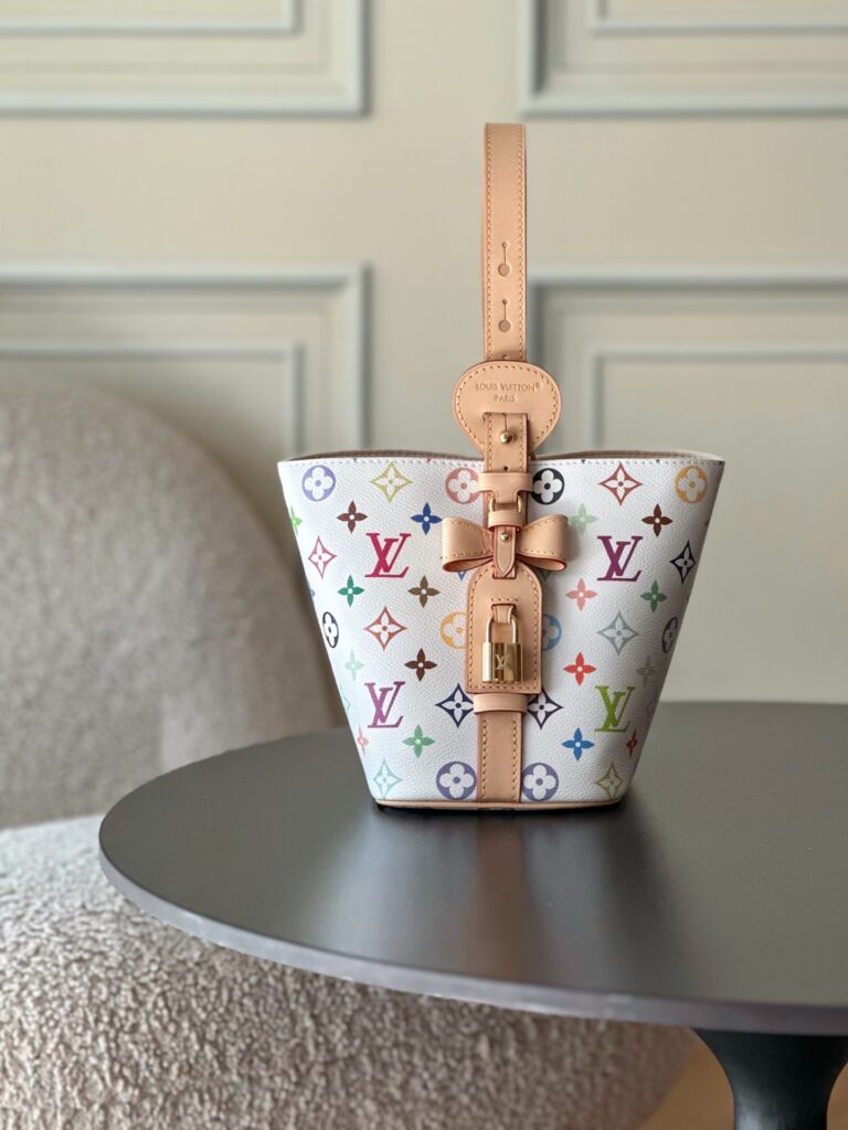 Bolsa All In BB multicolor em canvas Monogram 3