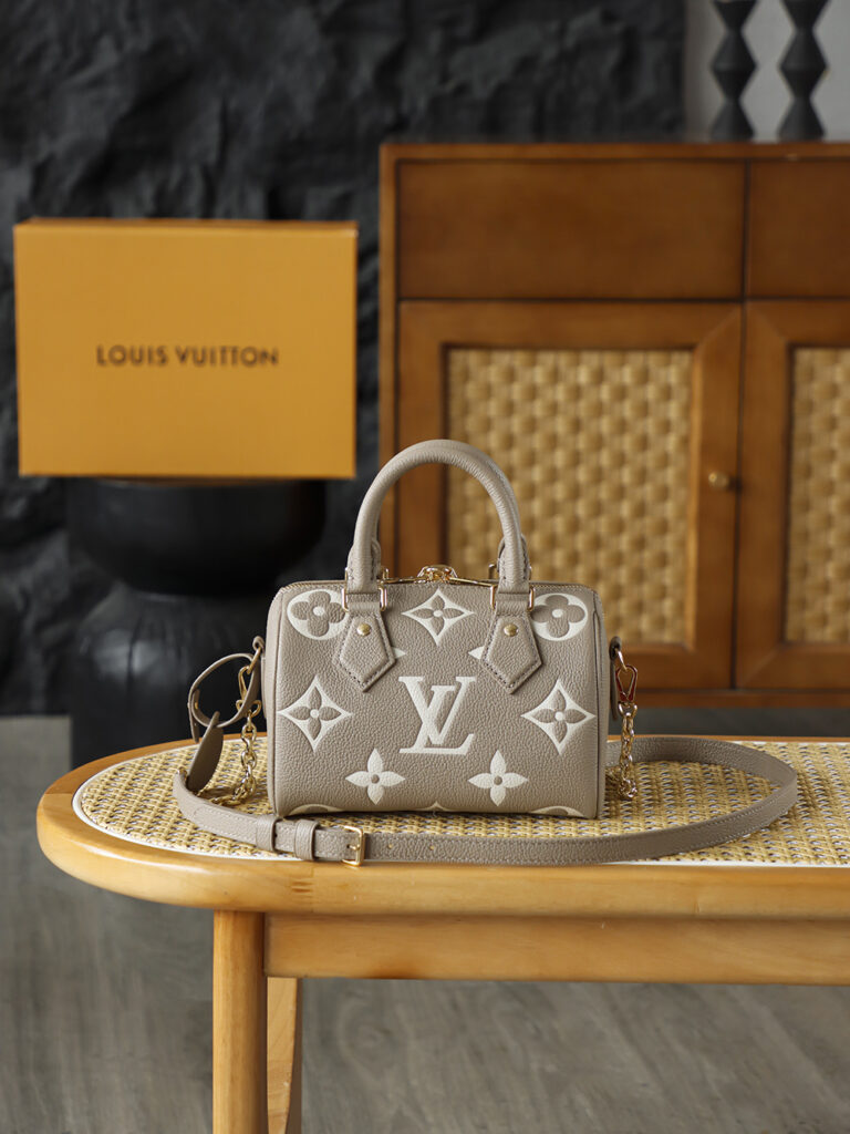 Bolsa Speedy Bandouliere 20 em couro Monogram Empreinte bicolor 3