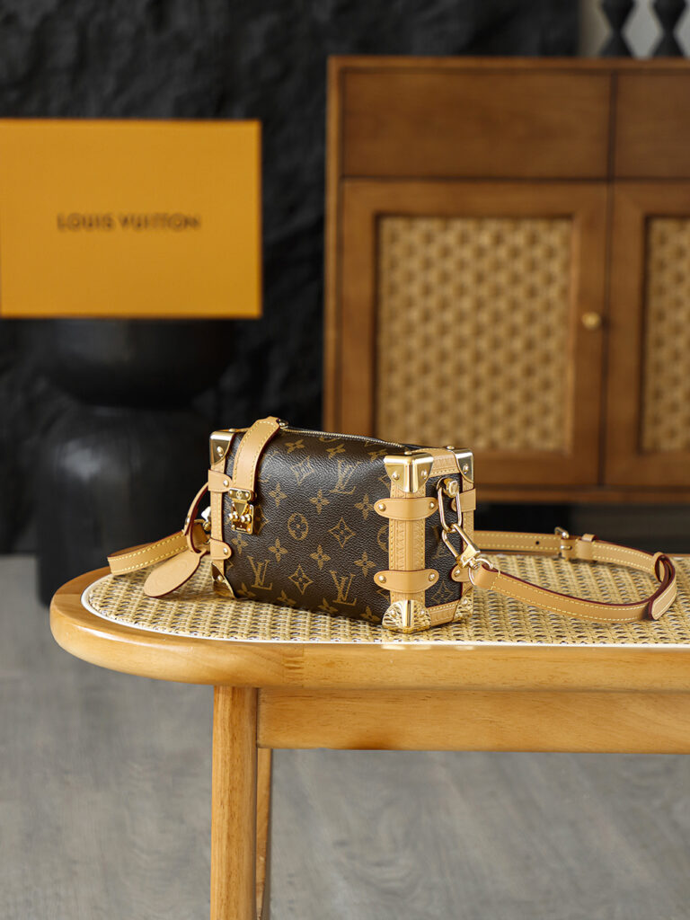 Bolsa Mini Soft Trunk em canvas Monogram 4