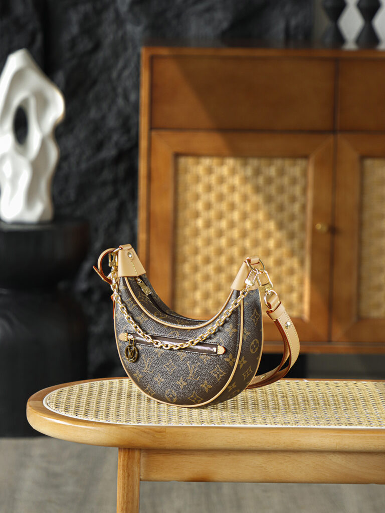 Bolsa Loop Hobo em canvas Monogram 4