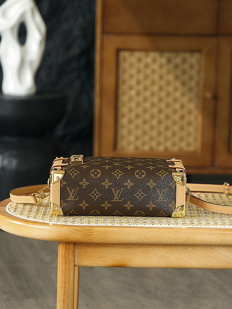 Bolsa Side Trunk MM em canvas Monogram 5