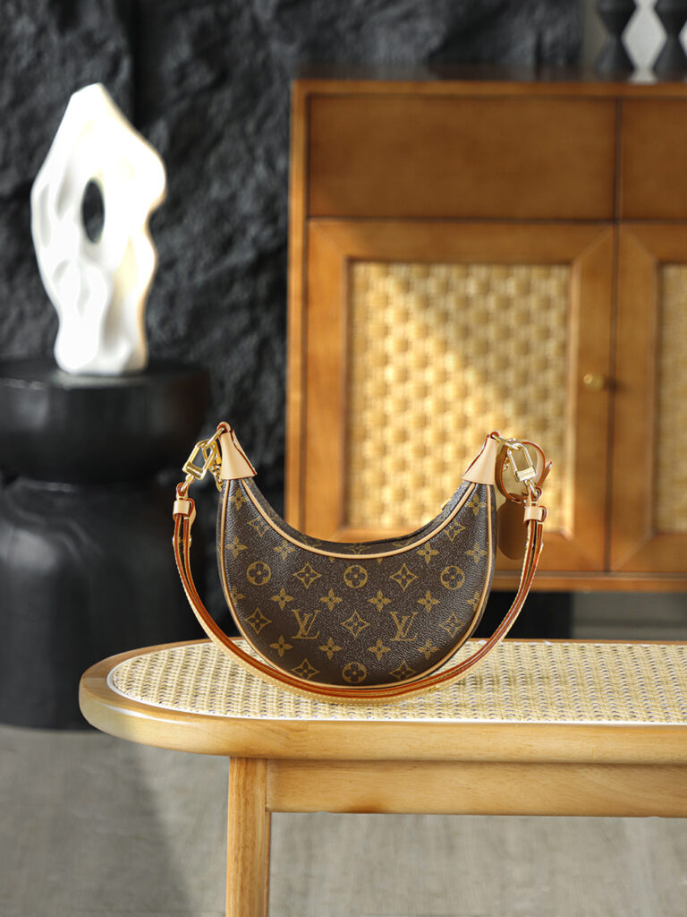 Bolsa Loop Hobo em canvas Monogram 5