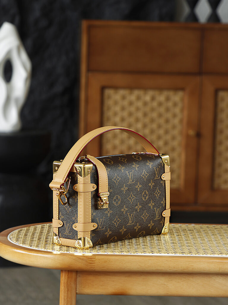 Bolsa Side Trunk MM em canvas Monogram 6