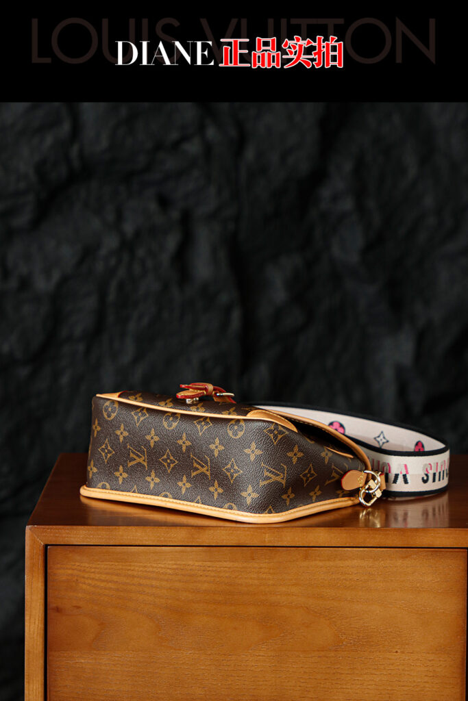 Bolsa Diane PM em canvas Monogram 9
