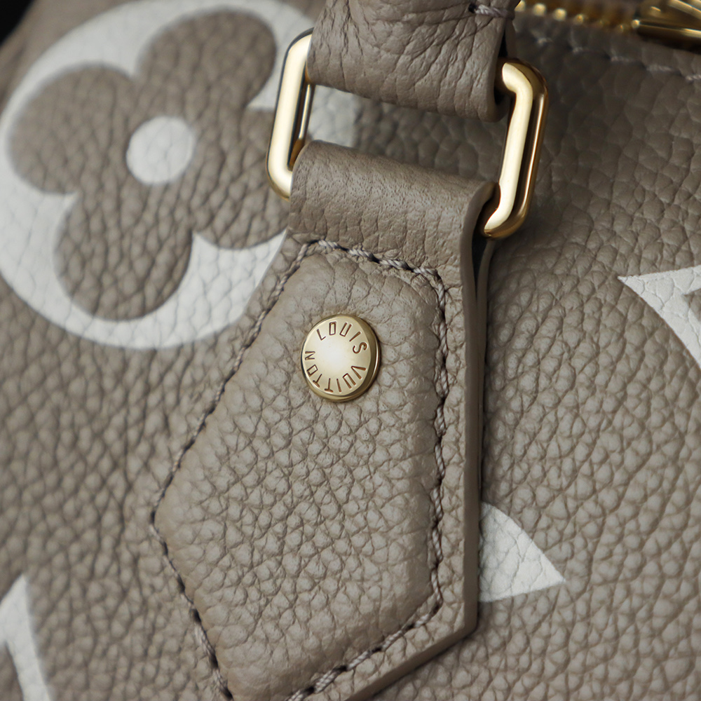 Bolsa Speedy Bandouliere 20 em couro Monogram Empreinte bicolor 11