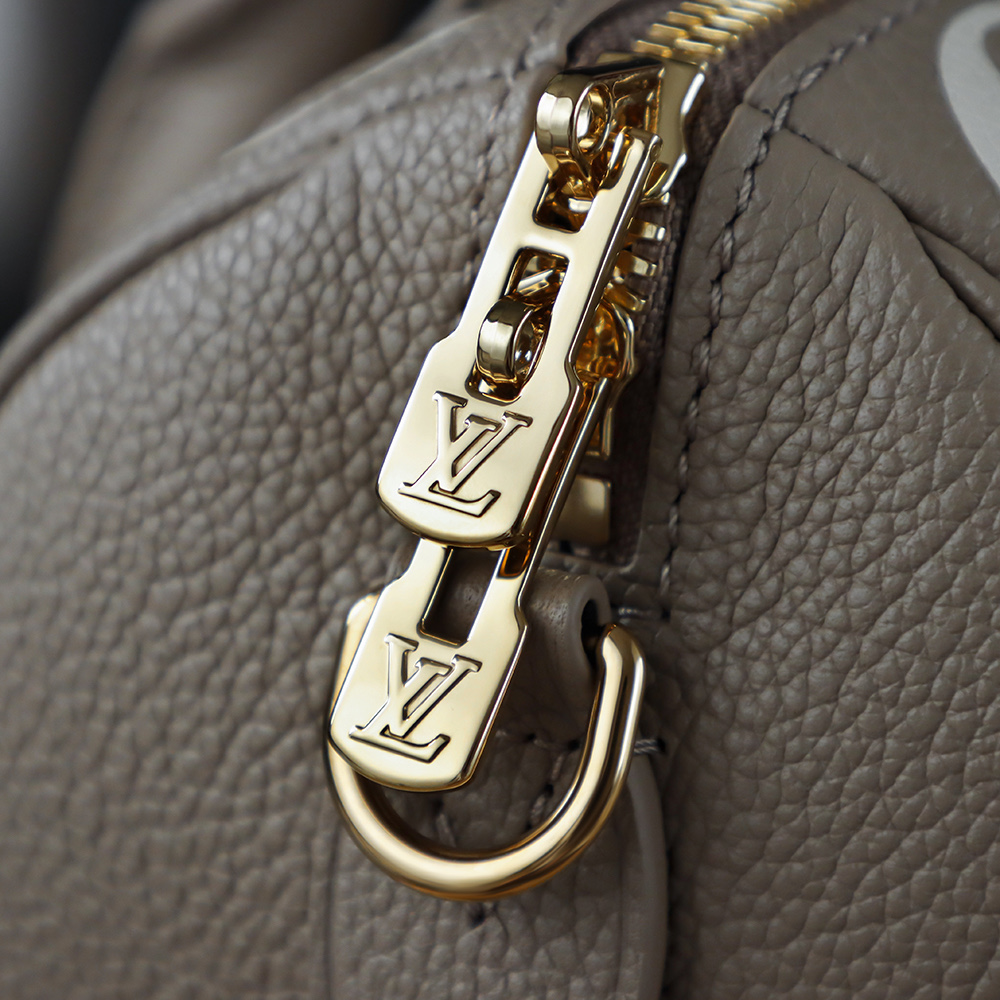 Bolsa Speedy Bandouliere 20 em couro Monogram Empreinte bicolor 14