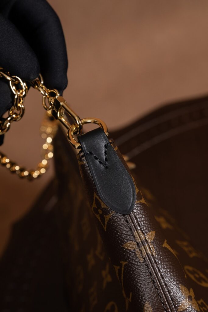 Bolsa Boulogne pequena Monogram preto 17