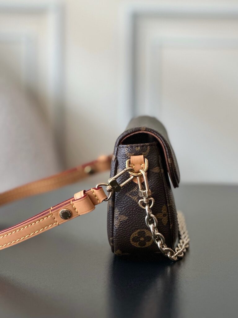 Bolsa Wallet on Chain Ivy em canvas Monogram 21