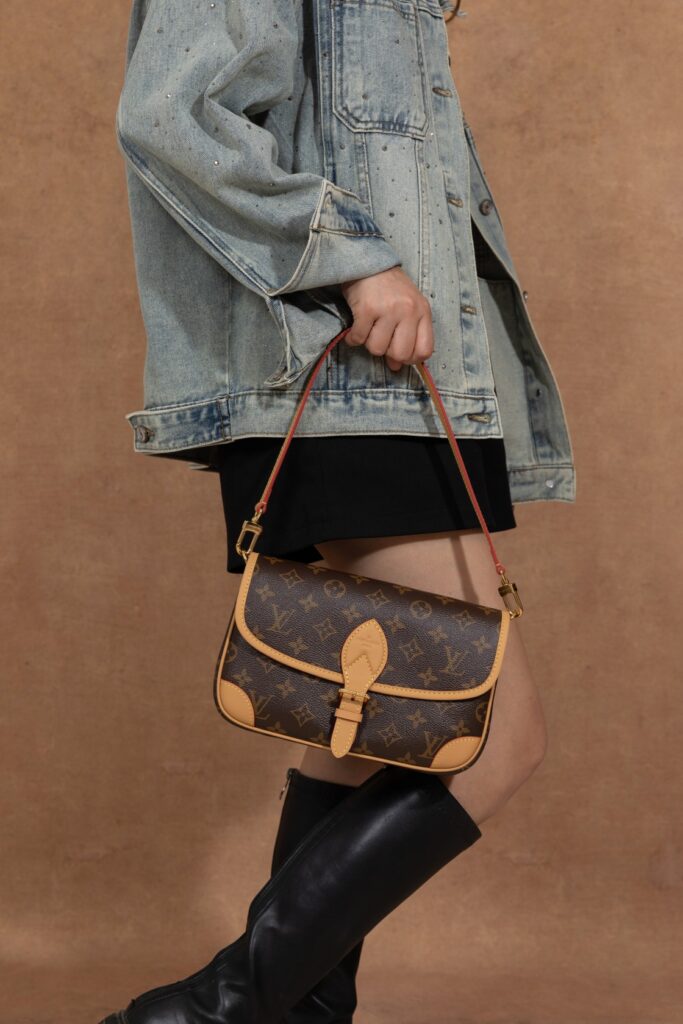 Bolsa Diane PM em canvas Monogram 23