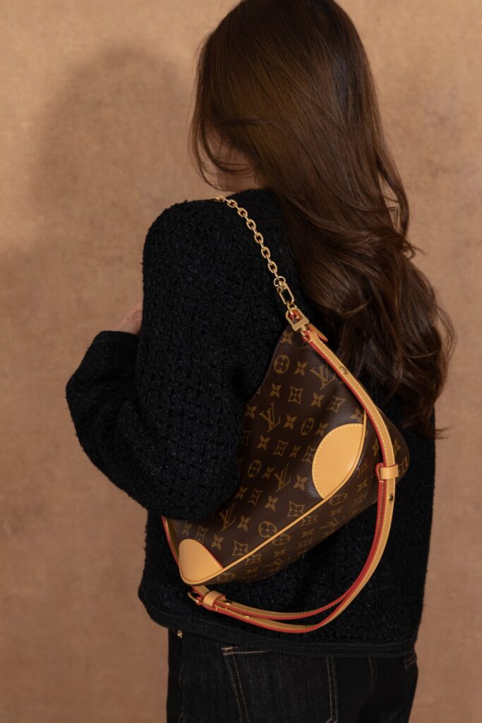 Bolsa Boulogne PM em canvas Monogram 24