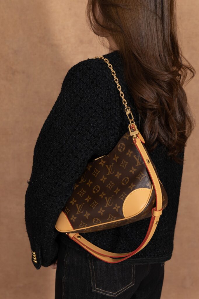 Bolsa Boulogne PM em canvas Monogram 25