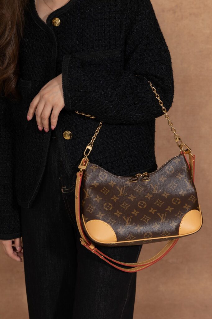 Bolsa Boulogne PM em canvas Monogram 26