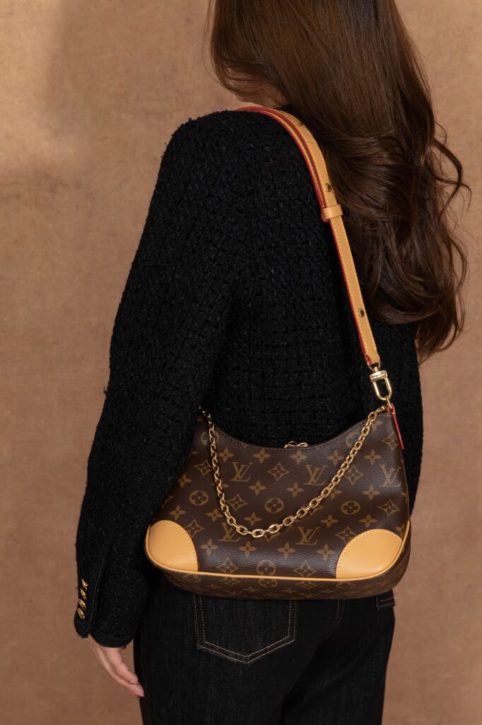 Bolsa Boulogne PM em canvas Monogram 27
