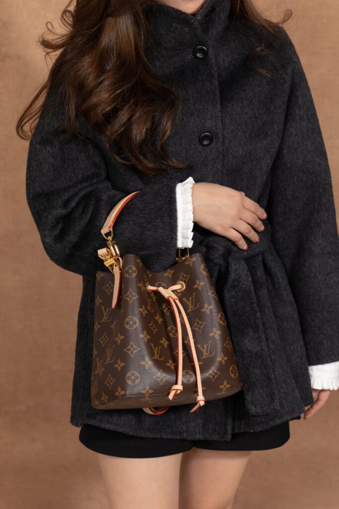 Bolsa Noe BB bucket em canvas Monogram 27