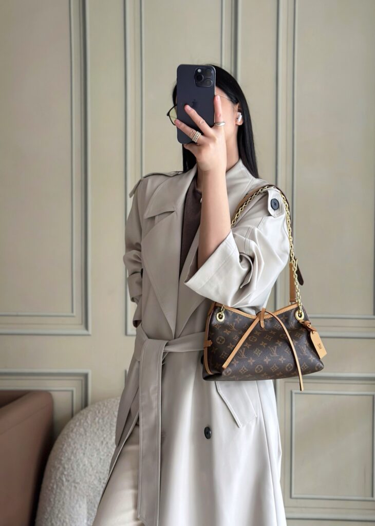 Bolsa CarryAll BB em canvas Monogram 28