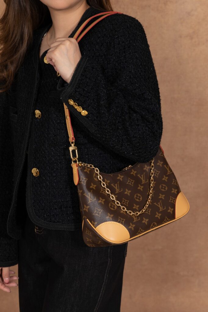 Bolsa Boulogne PM em canvas Monogram 28