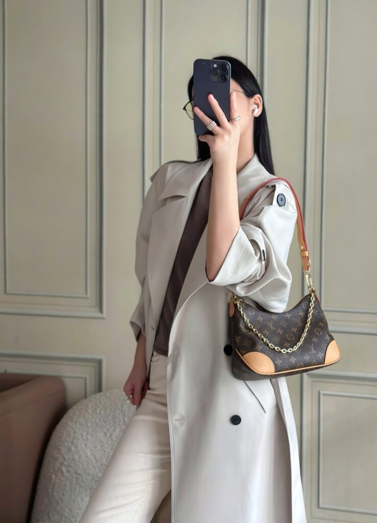 Bolsa Boulogne PM em canvas Monogram 29