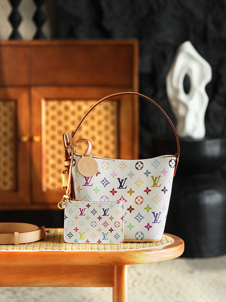 Bolsa All In BB multicolor em canvas Monogram 34