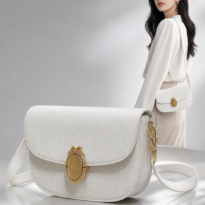 Bolsa Dior Saddle com ferragens douradas vintage