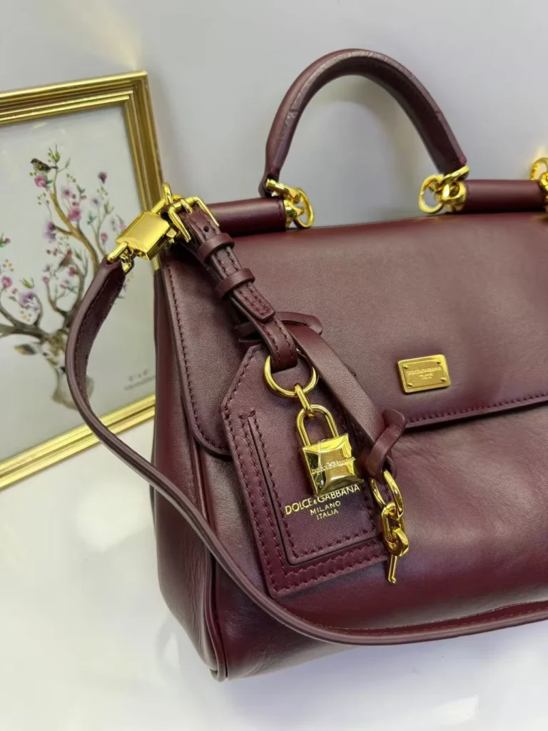 Bolsa vinho com alça de mão e zíper 22 x 17 cm - Vinho - YSL091