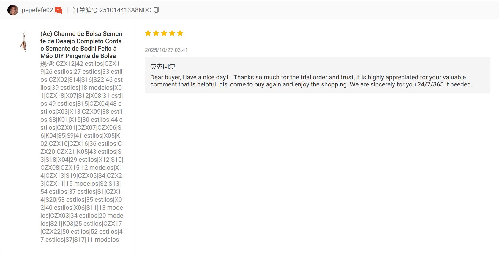 Avaliacao real de cliente ACBOLSA 6