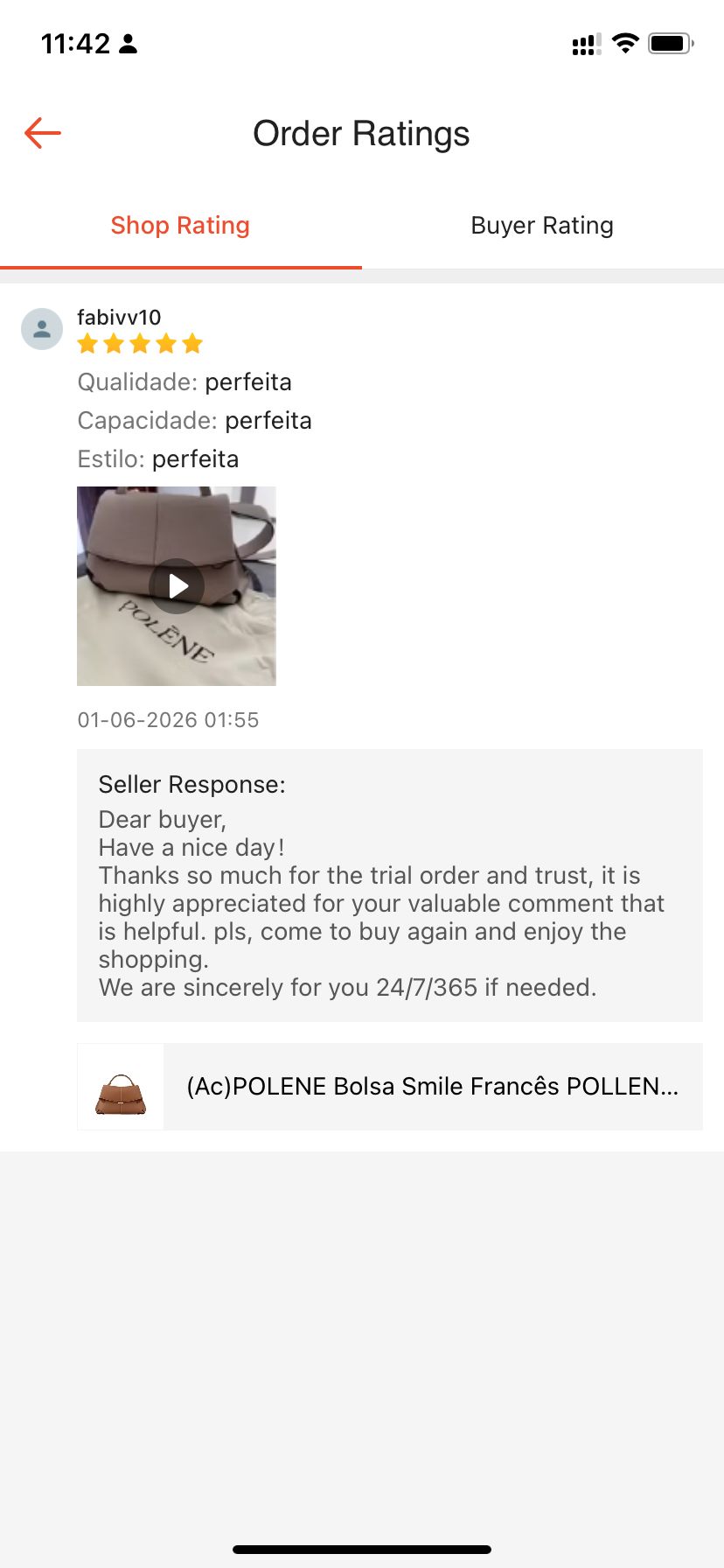 Avaliacao real de cliente ACBOLSA 33
